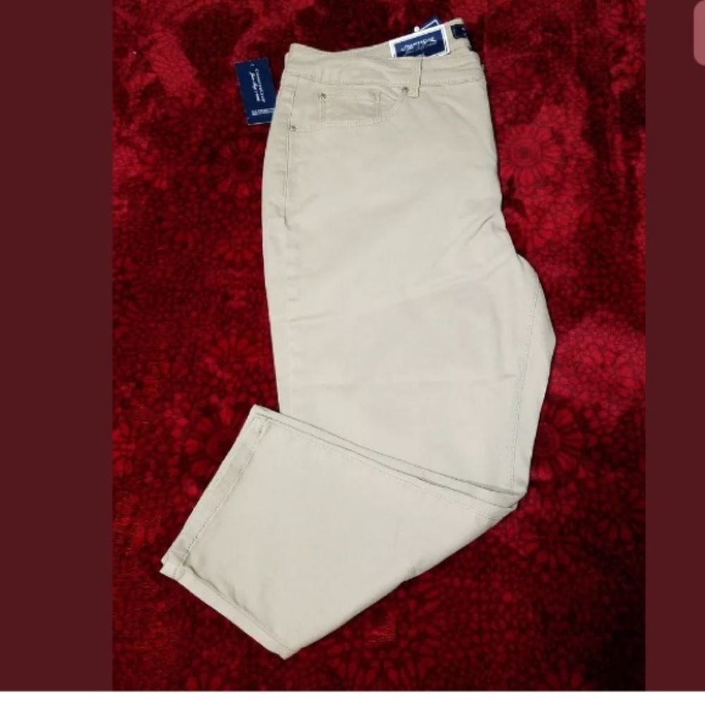 CHARTERS CLUB WOMEN'S BRISTOL CAPRI ALOMOND LATTE